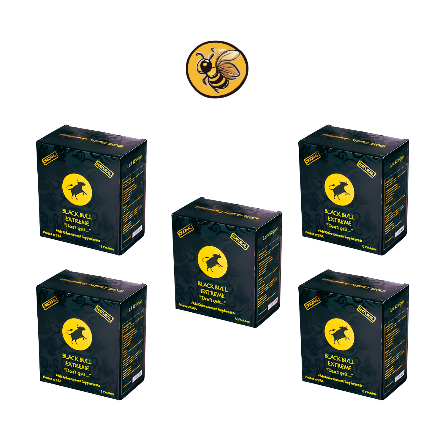Black Bull 5 Cajas (60 sobres)