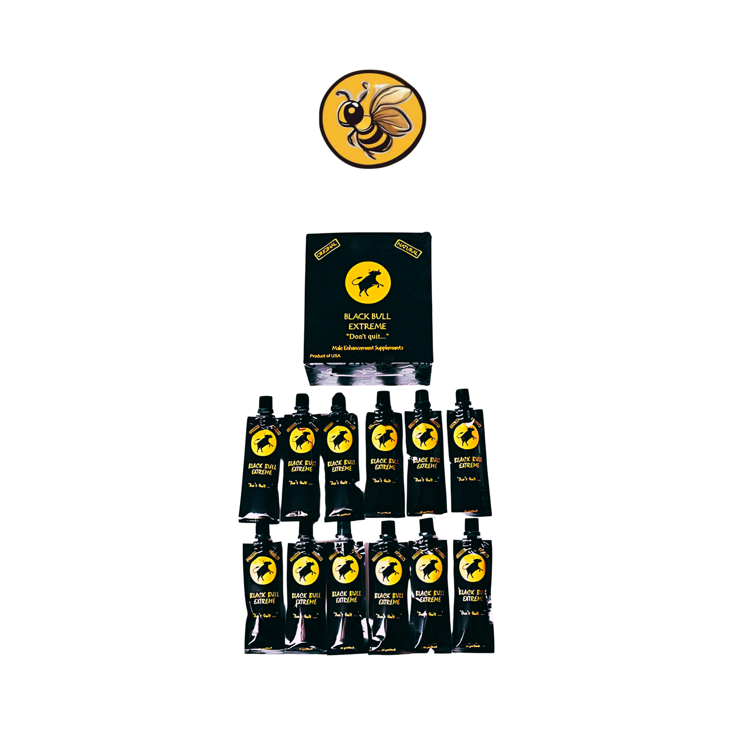 Black Bull: 20 Cajas de 240 Sobres para Proveedores - Aumenta Tus Ganancias