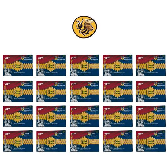 Royal Honey VIP+ (Sabor Coco) 20 Cajas (120 sobres)