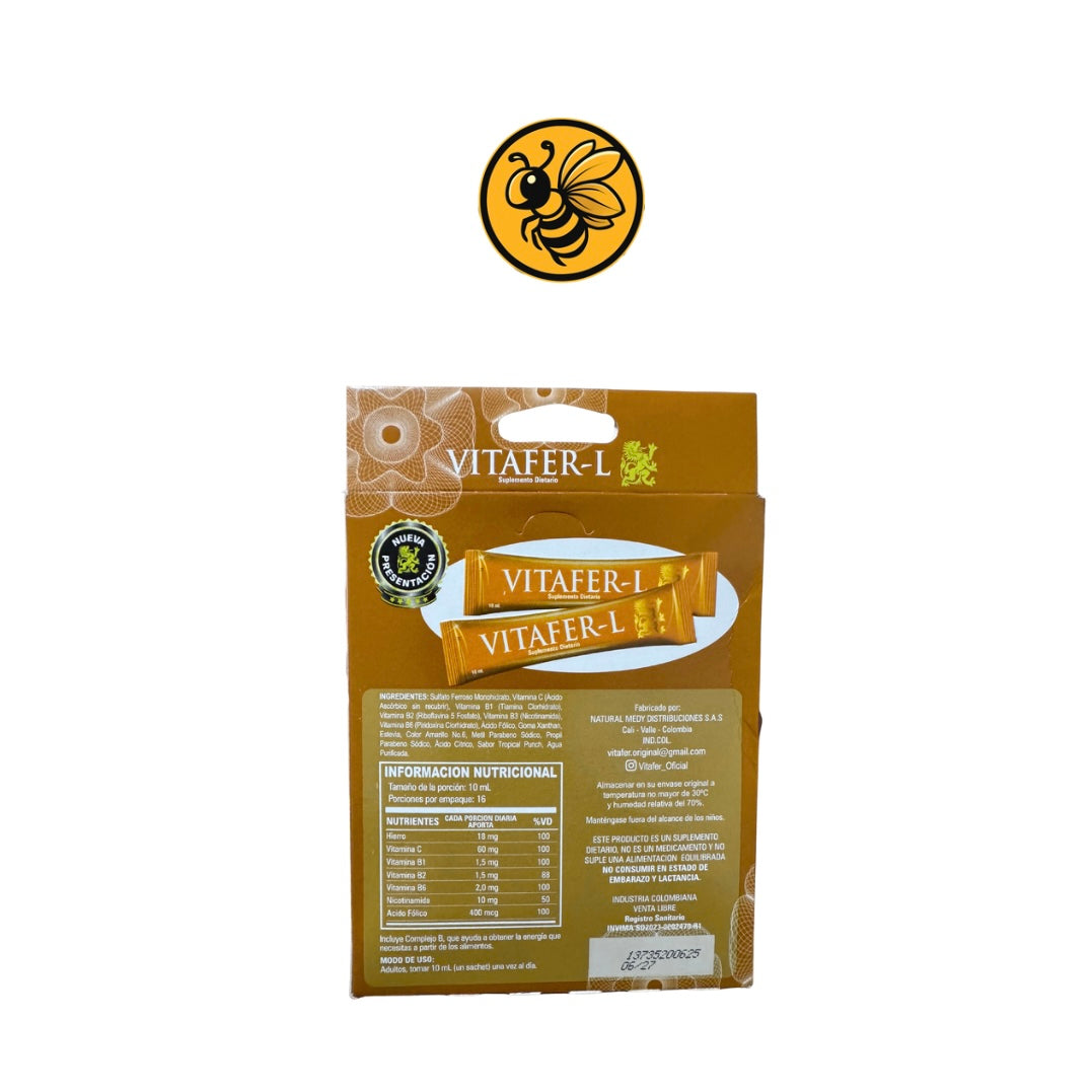 Vitafer-L (16 sobres)