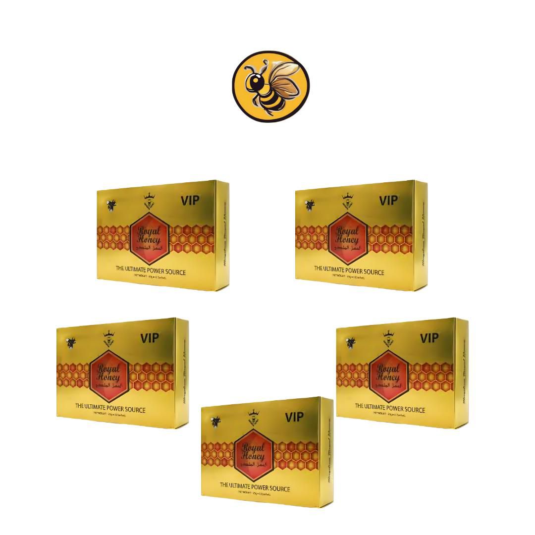 Royal honey 5 Cajas (60 sobres)