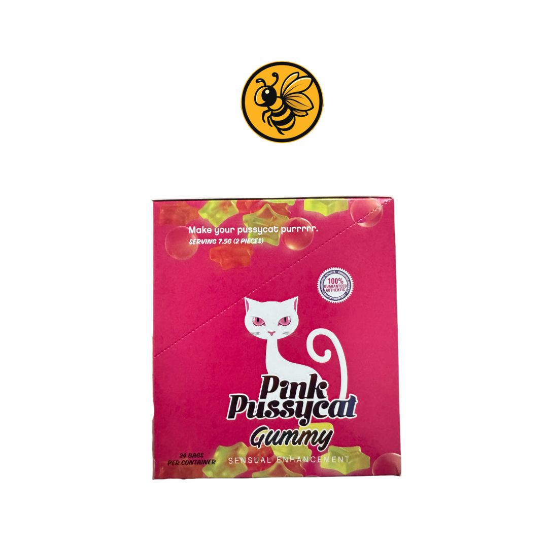 Pink Pussycat Gummies | Energía y Placer Femenino