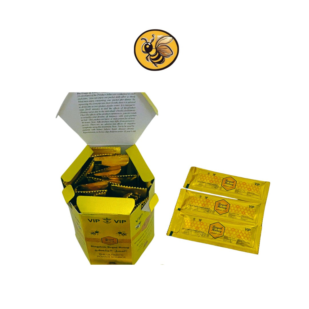 Royal Honey Hexagonal 1 Caja (24 sobres)